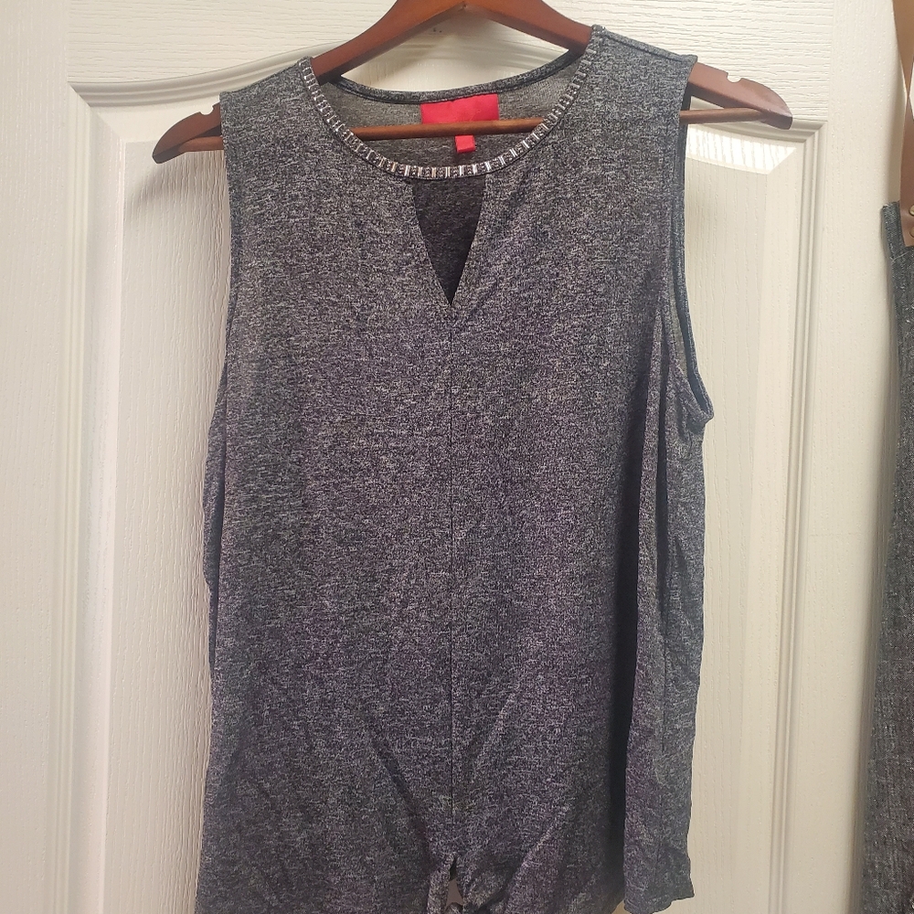 Jennifer Lopez Gray Tank